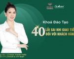 Khoa đào tạo: “40 LỖI SAI KHI GIAO TIẾP VỚI KHÁCH HÀNG” 